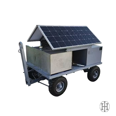 Solar Powered Oil Servicing Car